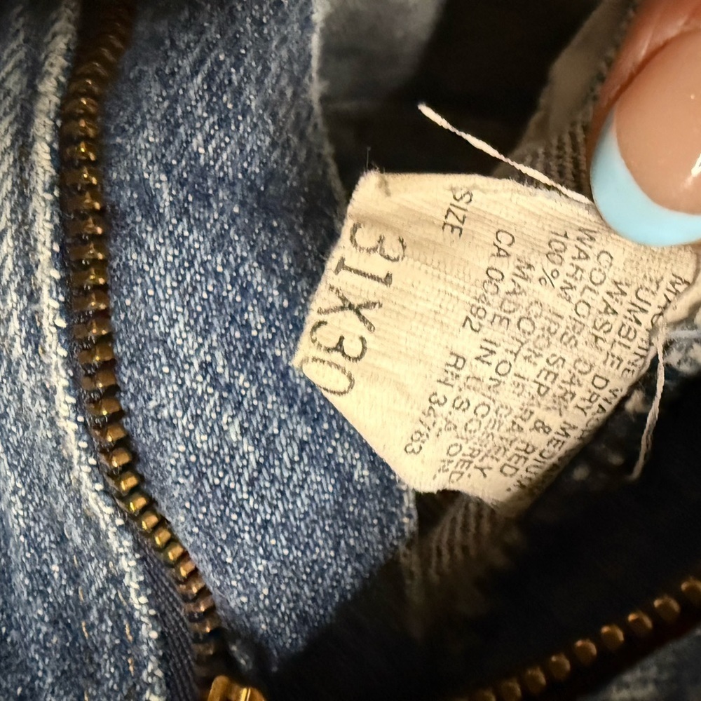 Vintage 1980s Lees Denim - Picture 3 of 3
